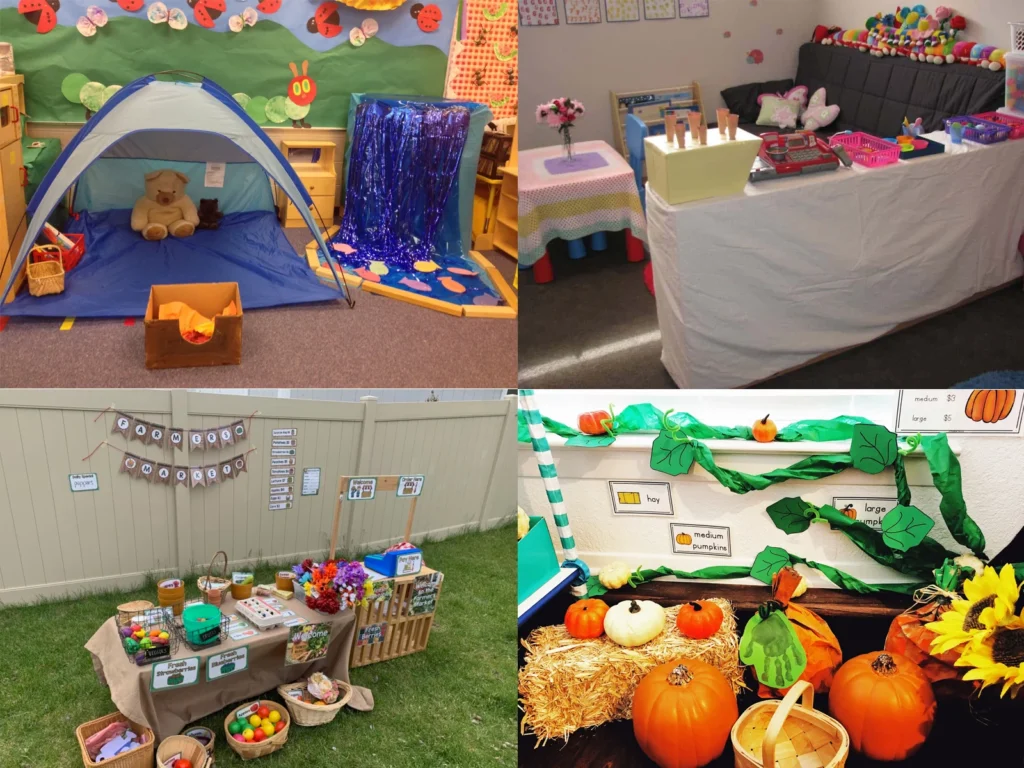 seasonal or interest based Dramatic Play Themes