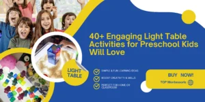 46 Engaging Light Table Activities for Preschool Kids Will Love