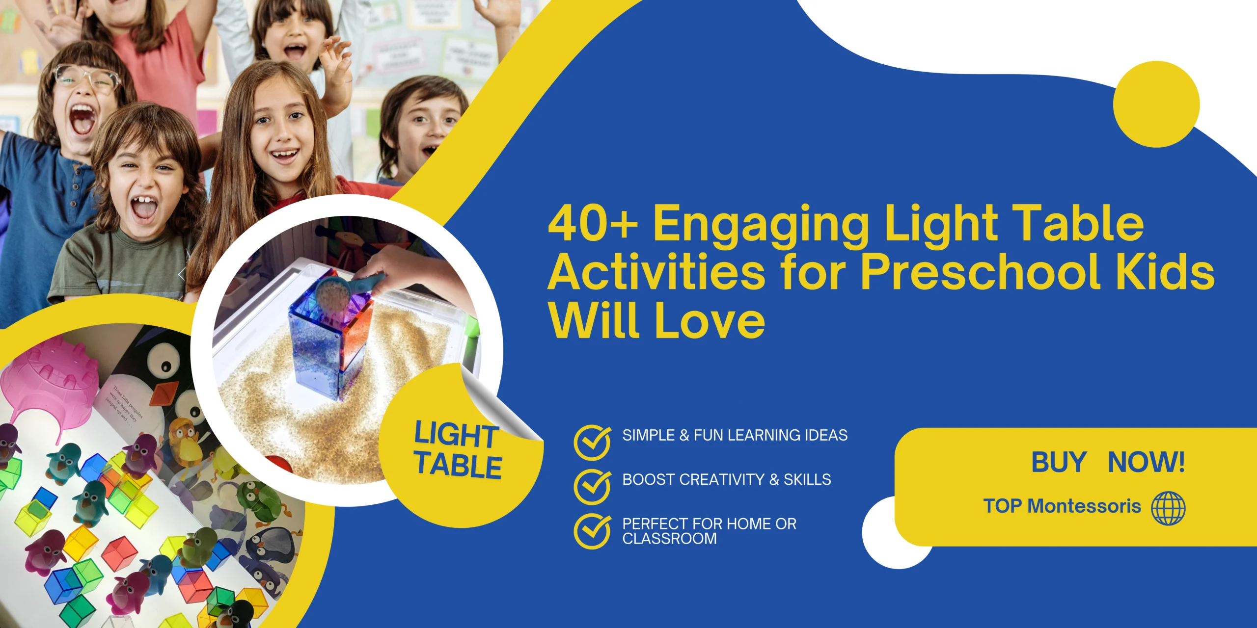 46 Engaging Light Table Activities for Preschool Kids Will Love scaled