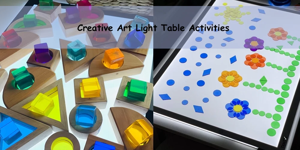Creative Art Light Table Activities