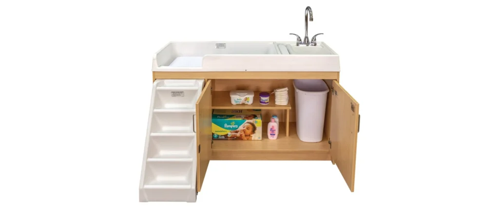 How to Choose a Changing Table for Daycare Centers 8 Changing Table with Sink