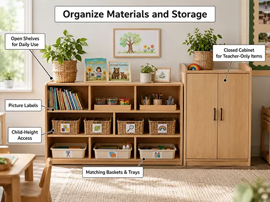How to Set up Learning Centers?From Space Planning to Final Inspection. 11 Classroom Storage Organization