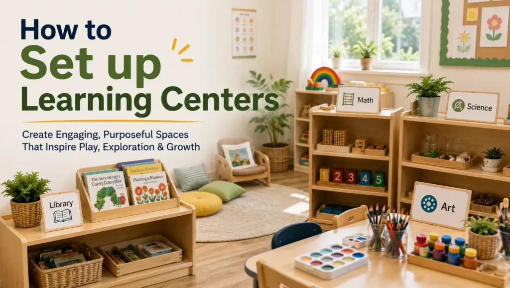 How to Set up Learning Centers