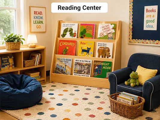 How to Set up Learning Centers?From Space Planning to Final Inspection. 14 Reading Center
