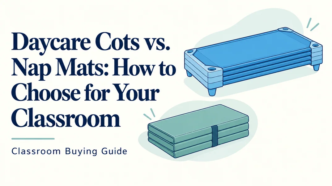Daycare Cots vs. Nap Mats: How to Choose for Your Classroom